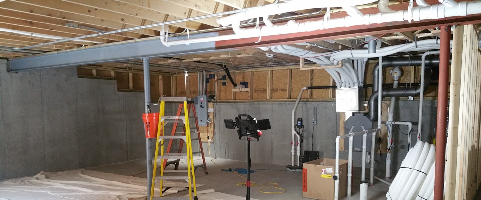Reinforcing Basement Walls with Steel Beams