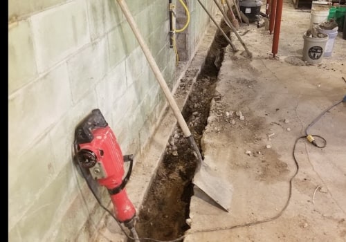 Installing an Interior Drain System